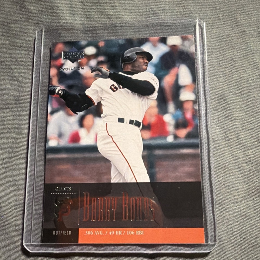 Upper Deck 2001 Evolution Barry Bonds #68 San Francisco Giants Baseball Card MLB